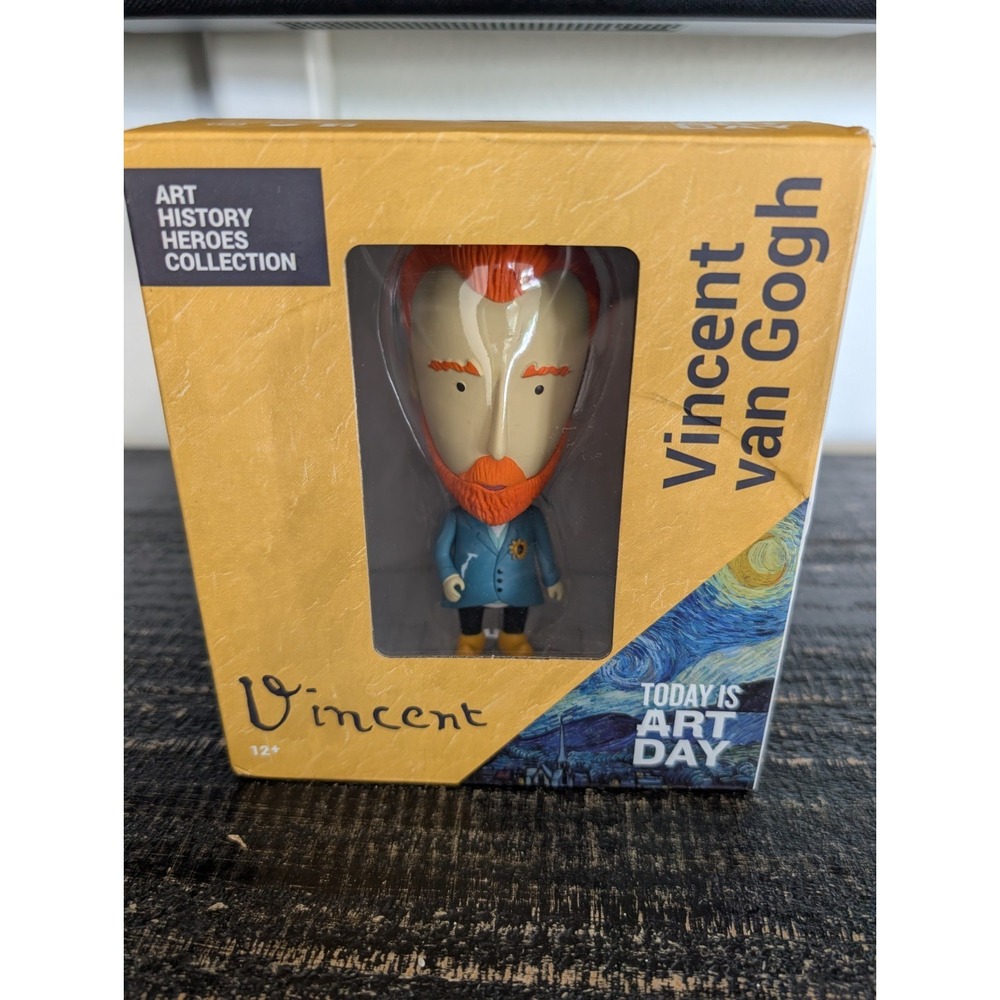TODAY IS ART DAY: VINCENT VAN GOGH Art History Heroes Collectible Action Figure
